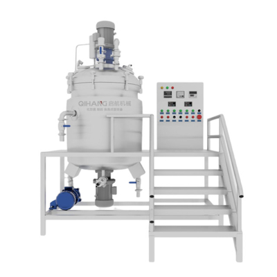 ISO9001 SS316 3kw Chemical Vacuum Emulsifier Mixer Machine